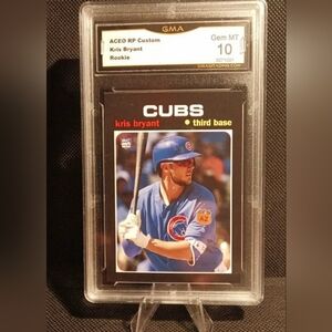 2013 Cubs Kris Bryant Rookie ACEO Custom RC Card